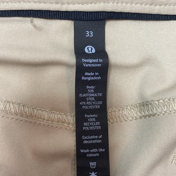 lululemon athletica Men's Pants - Cream - Picture 6 of 8